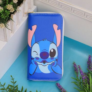 DÁMSKÁ PENĚŽENKA STITCH MRKAJÍCÍ